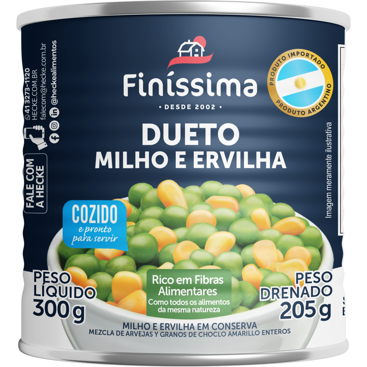 Feijão Vermelho em Conserva 205g