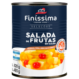 Pêssegos em Calda - Finíssimo - 12 Latas X 820g