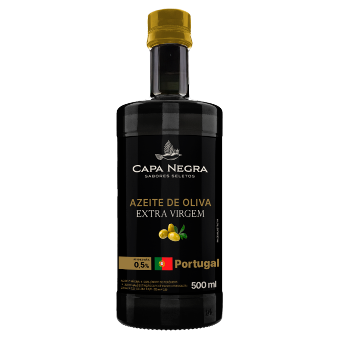 Azeite de Oliva Extra Virgem Capa Negra - 500ml