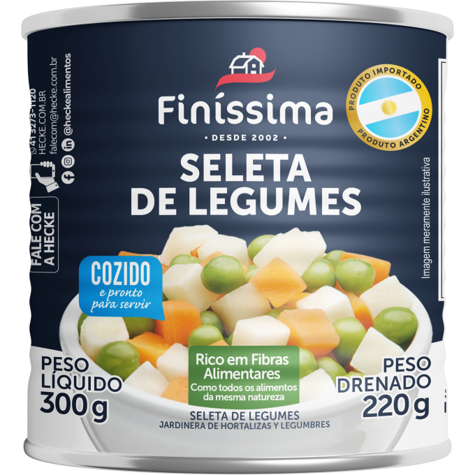 Seleta de Legumes em Conserva 220g