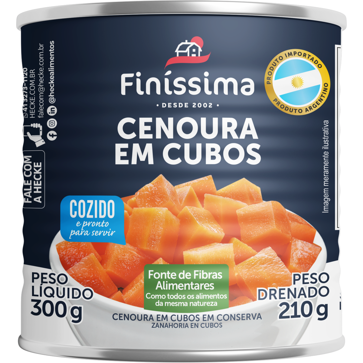 Cenoura em Conserva 220g