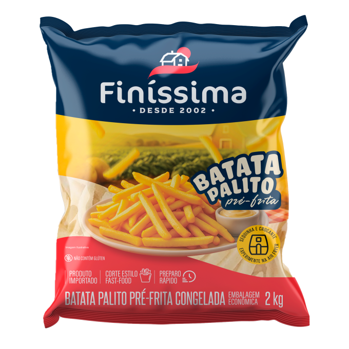 BATATA PALITO CONGELADA 2kg
