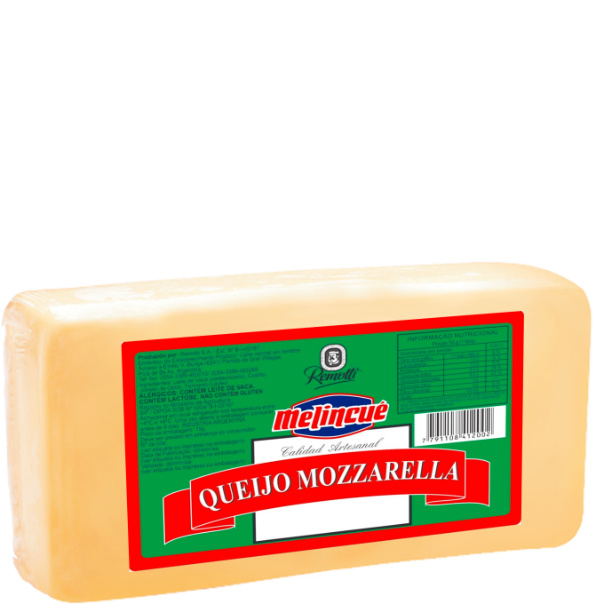 Queijo Mozzarela Melincue 4kg