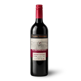 VINHO RESERVADO CABERN SAUVIGN SECO - CAPA NEGRA 750ml